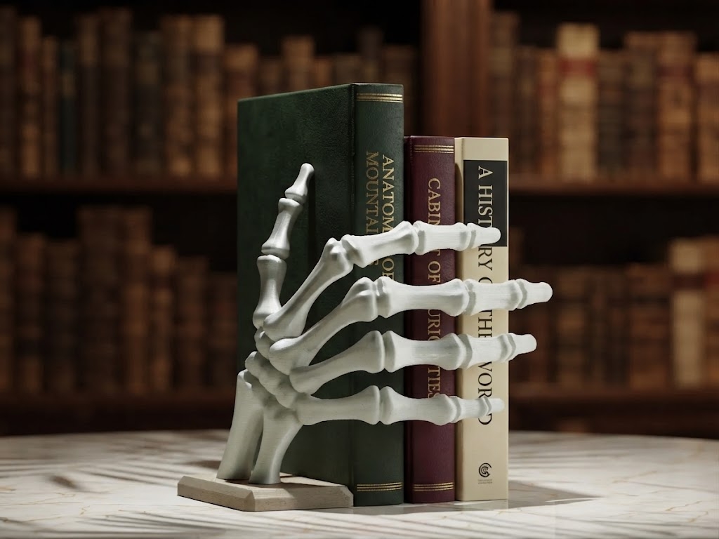 Підставка для книг «Кісткова рука»